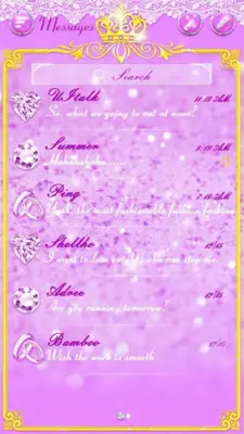 purple glitter android App screenshot 3